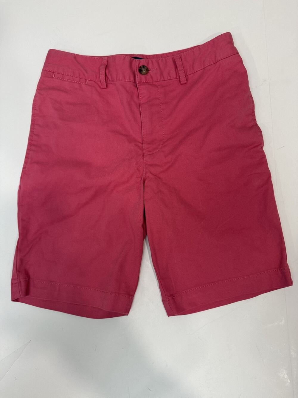 NWOT Polo Ralph Lauren Stretch Chino Shorts Pink Boys Size 10 Preppy Golf Luxury